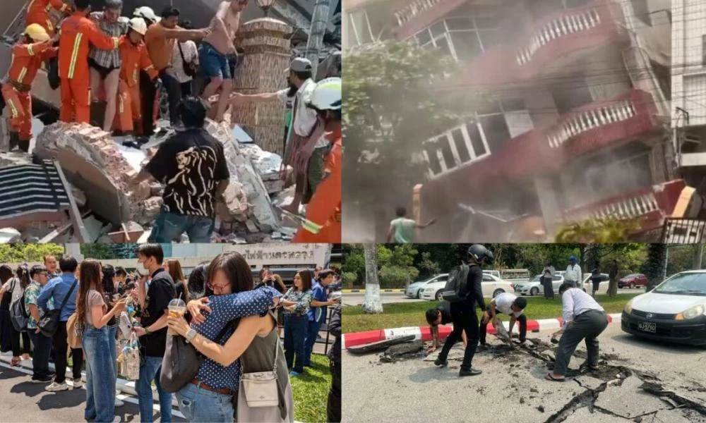 Συγκλονίζει Έλληνας κάτοικος στην Ταϊλάνδη για τον ισχυρό σεισμό 7,7 Ρίχτερ